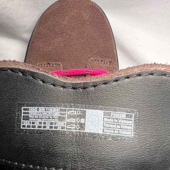 UGG Brisbane Lace Up Pink and Brown | 7 NEW - Picture 15 of 16